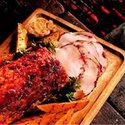 Cranberry-Onion Pork Roast